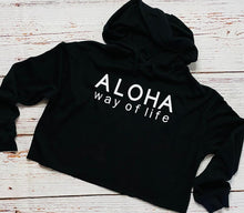 Load image into Gallery viewer, ALOHA WAY OF LIFE TANK &amp; CROPPED HOODIE
