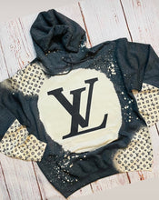 Load image into Gallery viewer, LV BLEACHED SWEATSHIRT HOODIE
